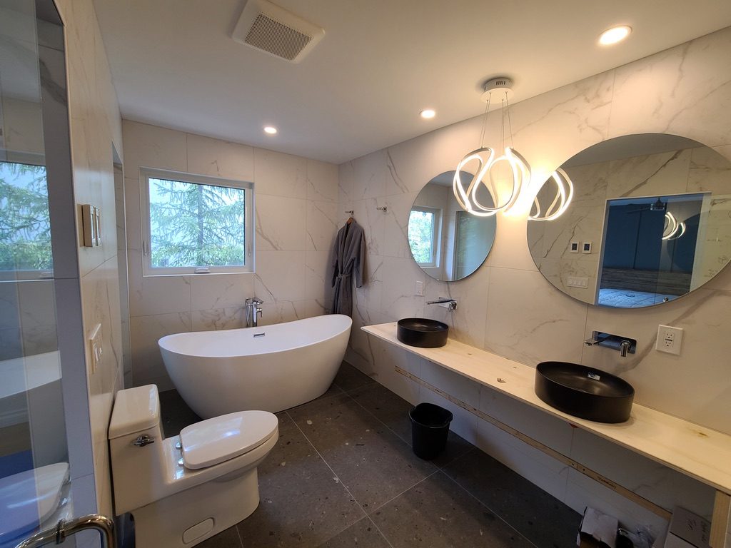 Primary Bath Build photo 2